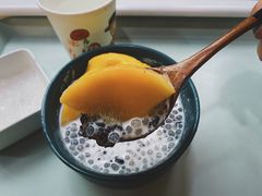 芒果椰汁黑糯米-小团圆糖水铺(襄阳南路店)