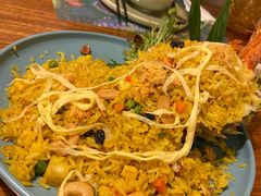 菠萝海鲜炒饭-苏梅花园(群星城店)