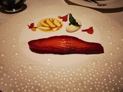 果木烟熏金枪鱼-福楼法餐厅FLO