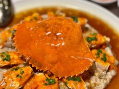 和乐蟹蒸手剁肉饼-广州文华东方酒店·江-由辉师傅主理