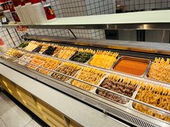 面包甜点陈列柜-廖记棒棒鸡(青岛万象城店)