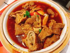 手剪香菇肥肠-贤合庄卤味火锅(时代广场店)