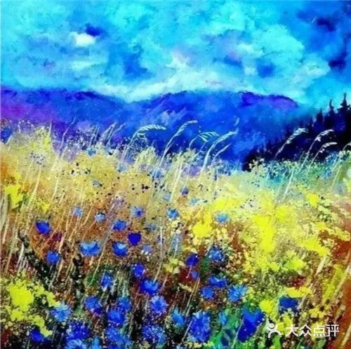一组风景水粉画作品欣赏，这也太好看了吧[加油]