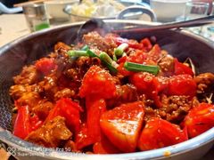 -贵州辣子鸡番茄鸡