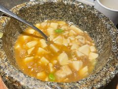 石锅鸡汤豆腐-绿茶餐厅(天津天河城店)