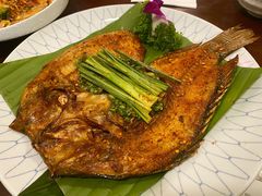 香茅草烤罗非鱼-紫滇源云南生态菜(丹凤街店)