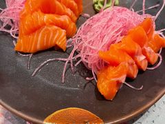 三文鱼刺身-大渔铁板烧(大悦城店)