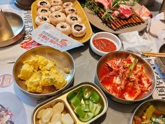 -草家酱蟹炭火烤肉店(珲春南路一店)