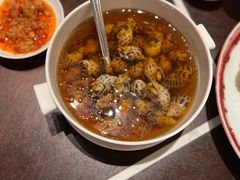 古越陈酿煮花螺-杭州西子湖四季酒店·金沙厅
