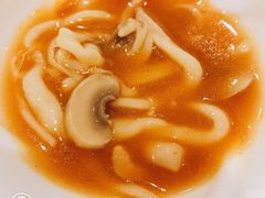 番茄汤牛肉剪刀面-九毛九西北菜(番禺万达店)