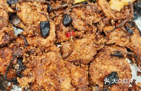 Vegetarian Steamed Meat with Rice Flour