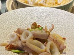 沙姜爆鲜鱿-百味馆·粤菜·湛江菜(后海花园店)