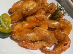蜜汁酥皮虾-四季民福烤鸭店(王府井灯市口店)