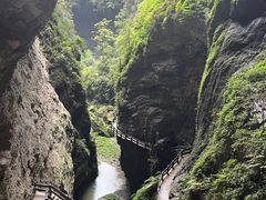 -龙水峡地缝景区