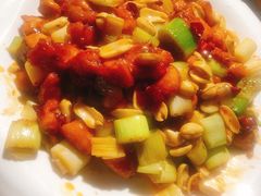 -东来菜馆•手抓海鲜家常菜•海鲜锅贴(鸽子窝店)