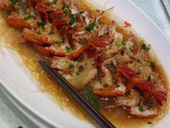 蒜蓉丝瓜开片虾-金时代顺风大酒店(协泰店)