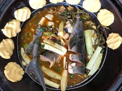贴饼子-缘福乡村铁锅炖民宿(八达岭店)
