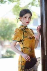 -禾米旗袍妈妈装礼服定制(嘉业国贸店)
