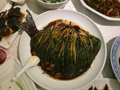 葱烤千岛湖野生扁鱼-宏玲餐厅(四川南路店)