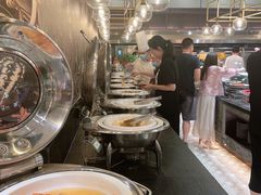 自助取餐区-巴西烤肉海鲜自助餐厅
