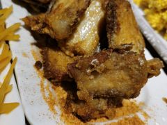 干炸带鱼-华盛园卷子王农家菜水库鱼