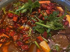 海鲜毛血旺-绿茶餐厅(崇文门新世界店)