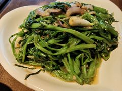 马拉盏炒通菜-大头虾越式风味餐厅(光明广场店)