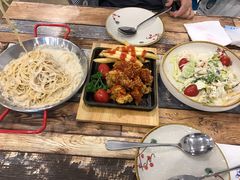 奶油鸡胸意面-Kpasta韩式意大利面