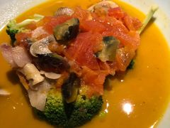 上汤西兰花-绿茶餐厅(华联万柳店)