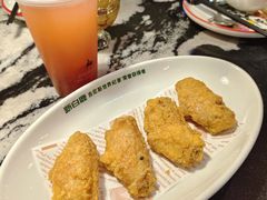 蛋黄鸡翅-新白鹿餐厅(百联中环店)