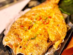 烤东海大黄鱼-九府羊·鲜羊火锅·烤串(新华路店)