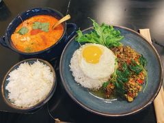 泰国甲抛叶炒猪肉-KARN敢·春武里泰国小餐馆(版筑翠园店)