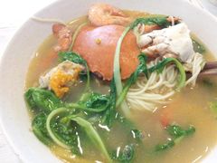 膏蟹汤面-十面欢腾·海鲜面·台式Bistro(长乐路店)