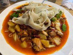 新疆大盘鸡-疆湖新疆拌面馆(望京店)