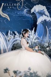 -派丽莫Pellimo原创设计婚纱品牌