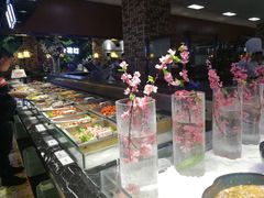 自助取餐区-九寸花汀海鲜烤肉自助(中东迪克店)