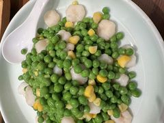 甜豆炒虾仁-四灶儿·2005地道杭帮菜(杭州鼓楼1店)