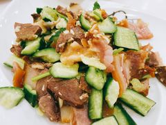黄瓜拌猪头肉-威海渔村(黄兴路店)