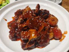 -东来菜馆•手抓海鲜家常菜•海鲜锅贴(鸽子窝店)