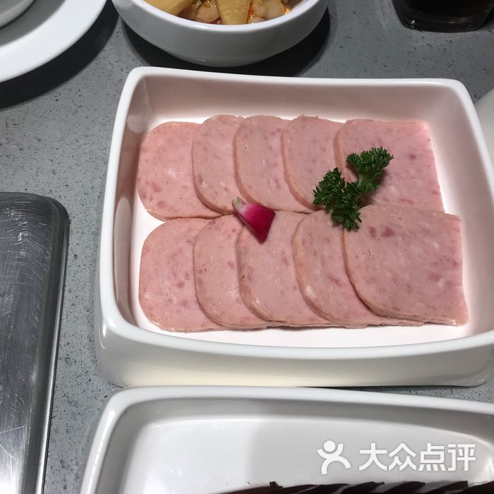 海底捞火锅梅林午餐肉图片