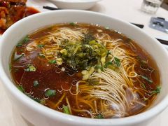 雪菜肉丝面-得月楼·省级非遗·传统苏帮菜(观前店)
