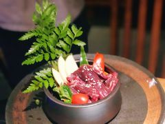 果木罐腌护心肉-厚贞日式烤肉(龙之梦店)