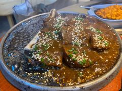 招牌田园火焰牛肋骨-蜜桃餐厅·伴山(绿宝广场店)