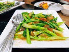猪油炒芥兰-建兴酒家(班塔通分店)