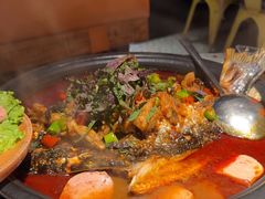 -探鱼·鲜青椒爽麻烤鱼(苏宁广场店)