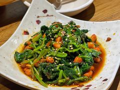 陈醋菠菜花生-泥炉烧肉师(新街口金銮巷店)