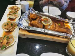 铁板锡纸鲈鱼-高第街56号融合餐厅(振华五星百货店)