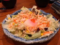 温泉蛋蟹柳沙拉-魔丼屋(日月光店)