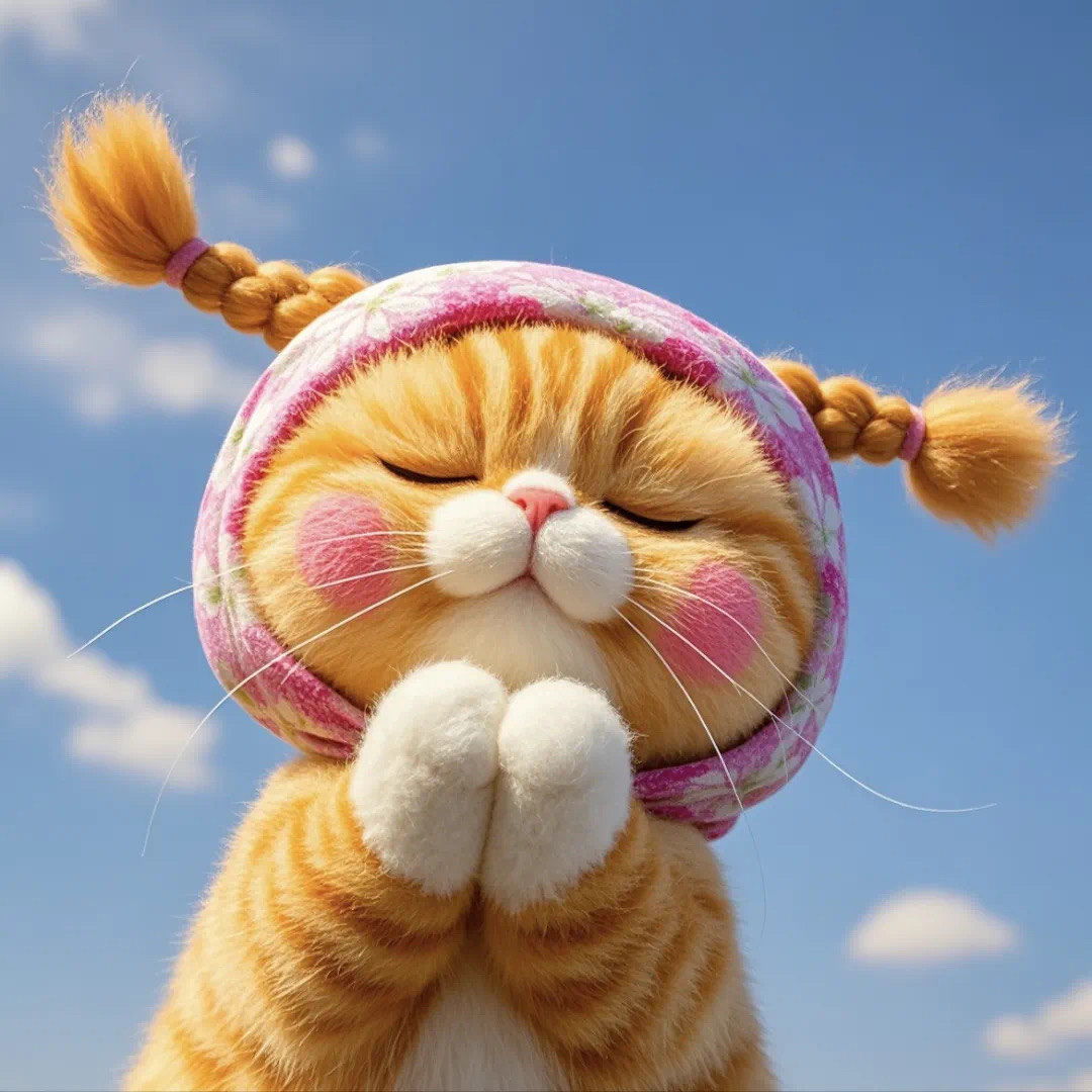 猫咪财神到,好运连连来!