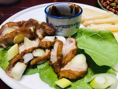 辣大肠-晚归月亮湾私家菜(临邑路店)